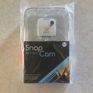 Snap Cam Wearable HD Video Camera - White